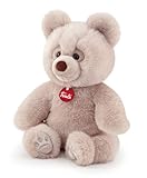 Trudi , Bear Brando: 38cm Soft beige Grey Plush Bear, Christmas, Baby Shower, Birthday or Christening Gift for Kids, Plush Toys, Suitable from Birth