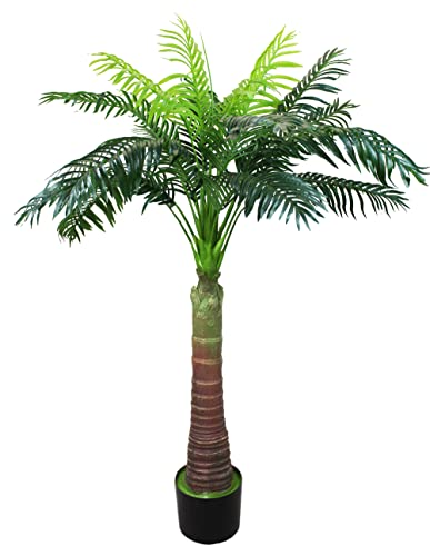Künstliche Palme Kunstpalme 180 cm Areca Palme KP204 Kunstpflanze Große künstliche Pflanze im Topf Dekoration