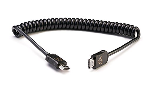 Atomos ATOM4K60C6 HDMI Kabel Full 40 cm, Cast Connector (80 cm Extended) schwarz