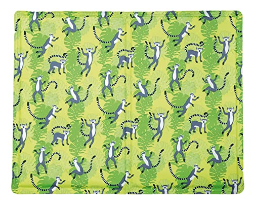 Croci Kreuze Kühlmatte für Tiere | Kühlmatte für Hunde | LEMURI Fantasie | Maße 90X50 cm, Multicolor, C6073378