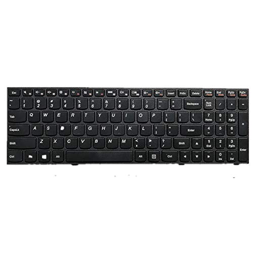 FQ Laptop Tastatur für Lenovo für Ideapad G51-35 Keine Hintergrundbeleuchtung Schwarz Amerikanische Version