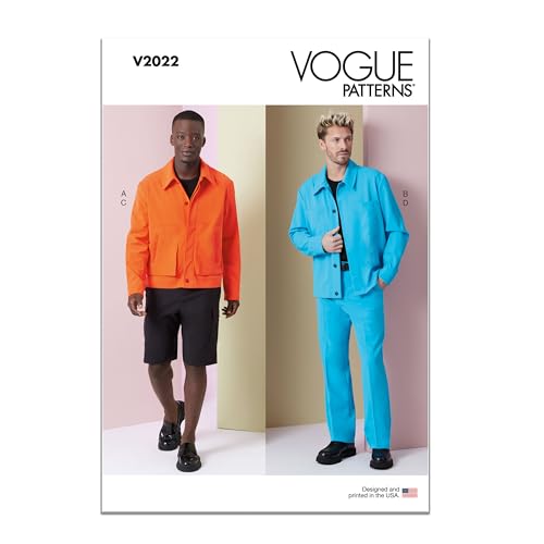 Vogue V2022BB Herren Jacken, Shorts und Hosen BB (44-46-48-50-52)
