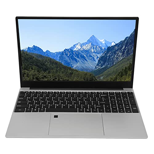 15,6-Zoll-FHD-Gaming-Laptop, 1920 X 1080 20 GB RAM HD-Laptop für Windows 10 11, Entsperren per Fingerabdruck, Webcam, AMD Ryzen R7 3700U, 5 Mm Ultraschmaler Rahmen, Bluetooth 4.0 (512 GB EU-Stecker)