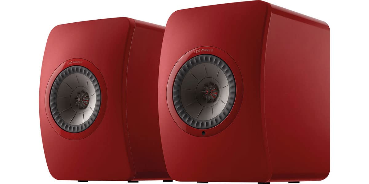 KEF LS50 Wireless II Crimson Rot