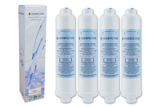 4 x finerfilters Universal Wasser Filter kompatibel mit B & F Kit/aquasheild 2000712