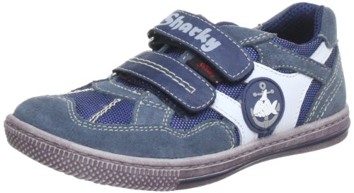 Capt'n Sharky Tim 430528, Jungen Schnürhalbschuhe, Blau (Navy 5), EU 33