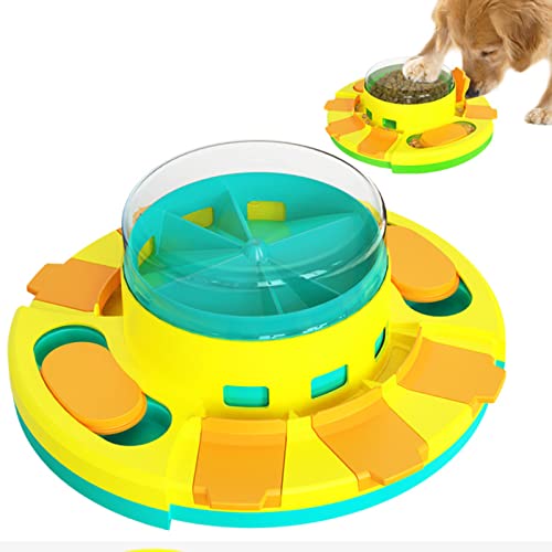 Anoudon Hundespielzeug Intelligenz, Interaktives Hundespielzeug für Hunde, Hundespielzeug, um Spaß beim Füttern zu trainieren, Langsame Fütterung hilft Haustieren Verdauung