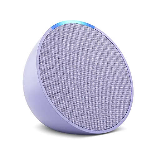 Wir stellen vor: Echo Pop | Kompakter und smarter Bluetooth-Lautsprecher mit vollwertigem Klang und Alexa | Lavendel