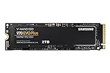 Samsung 970 EVO Plus NVMe M.2 SSD, 2 TB, PCIe 3.0, 3.500 MB/s Lesen, 3.300 MB/s Schreiben, Interne SSD für Gaming und Grafikbearbeitung, MZ-V7S2T0BW