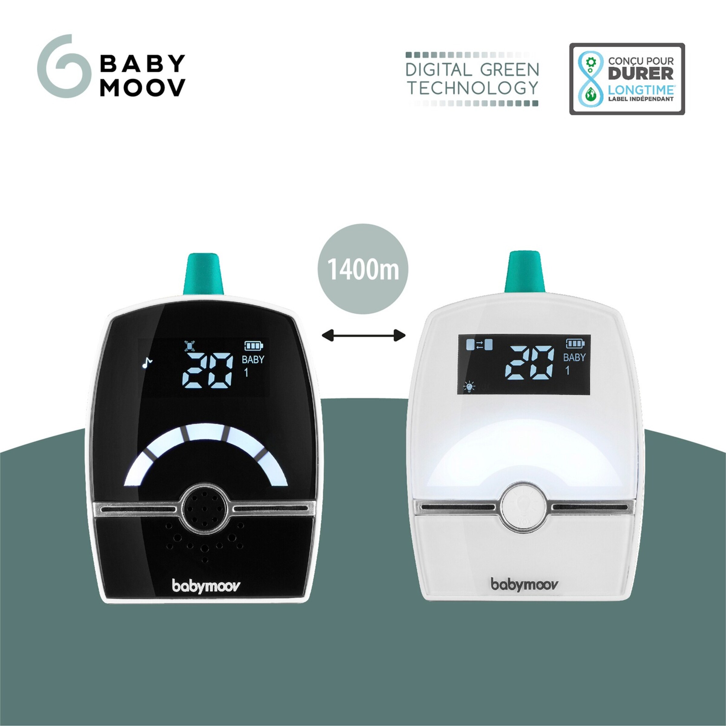 Babymoov Digitales Babyphone Premium Care 3