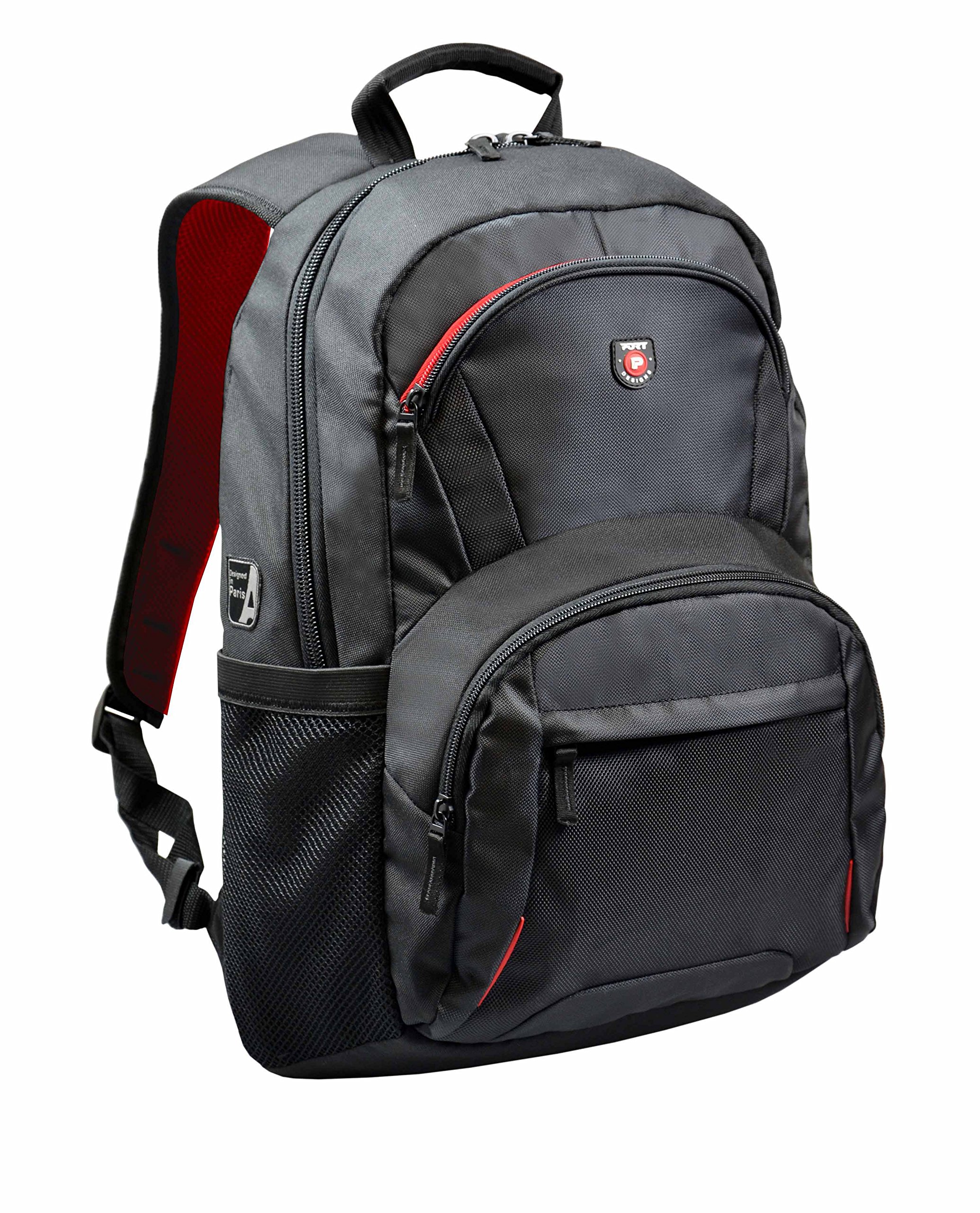 PORT DESIGNS 110265 -Houston 15.6" Backpack In Black Rucksack, 48 cm, Schwarz (Black)