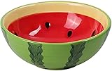 QIANMEI Schüsseln Schale Schüssel 5-Zoll-keramische Obstschale | 250ml Kreative Wassermelone Salatschüssel, Salatschüssel appetizer, die Schüssel für Kinder Kinder Kleinkinder servieren