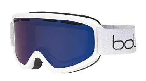 Bollé Unisex-Erwachsene Freeze Plus Skibrillen, White Matte, Medium