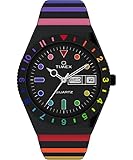 Timex Damen Analog Quarz Uhr mit Edelstahl Armband TW2V65900VQ