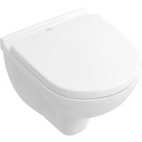 Villeroy & Boch Wand-WC O.novo compact Tiefspüler Alpinweiß CeramicPlus