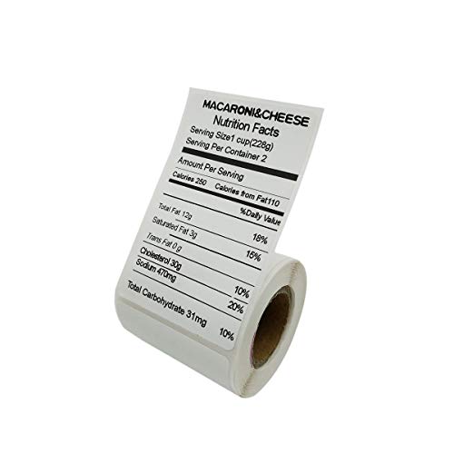 5 Rollen/Lot Thermodruckpapier für Thermodrucker, Barcode-Aufkleber, Etiketten, haftend, Thermo-Typ Multi-Purpose Label 5 Rolls(50x80mm)