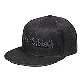 Black Sabbath Baseball Cap Band Logo & Demon Nue offiziell Schwarz Snapback