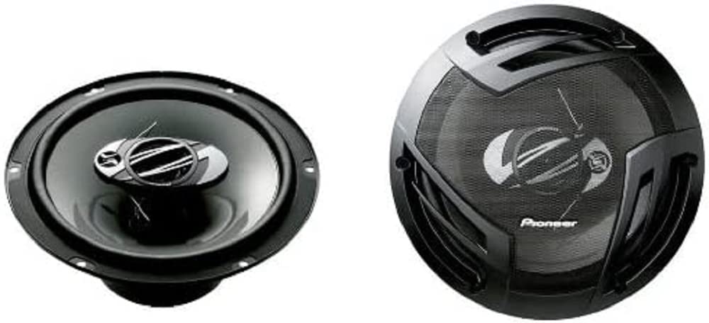 Pioneer TS-A2503I 3-Weg-Koaxiallautsprecher (420 W), 25 cm, kraftvoller Klang, IMPP-Membran für optimalen Bass, 80 W Eingangsnennleistung, schwarz, 2 Lautsprecher