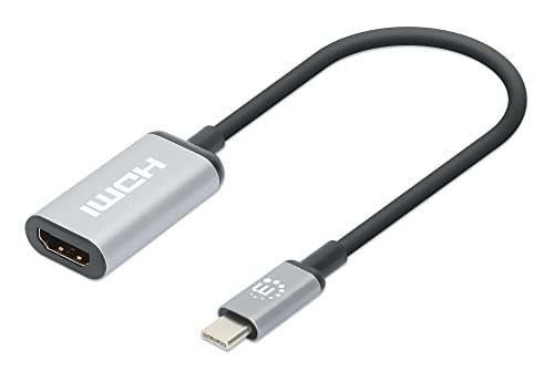 MANHATTAN 4K@60Hz USB 3.2 Typ C auf HDMI-Adapter 15cm Kabel (153706)