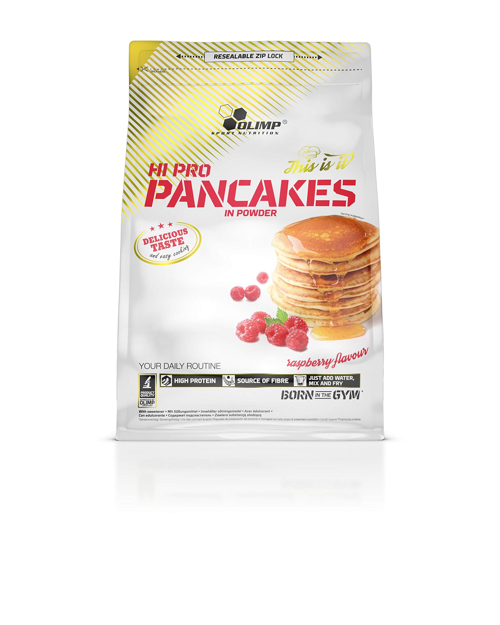 Olimp Sport Nutrition Hi Pro Pancakes - Ingwer-Mehl, Geschmack Kokosnuss, 1er Pack (1 x 900 g)