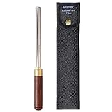Guitar Fret Crowning Dressing File With Square Wood Handle Small Medium Large Edges Guitar Repairing Luthier Guitar Tool Guitar Fret Crowning Dressing File Narrow/Medium/Wide 3 Edges Size Improved 3rd