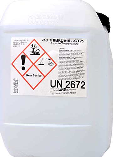 Salmiakgeist Ammoniak-Lösung 25% - technisch -10 Liter