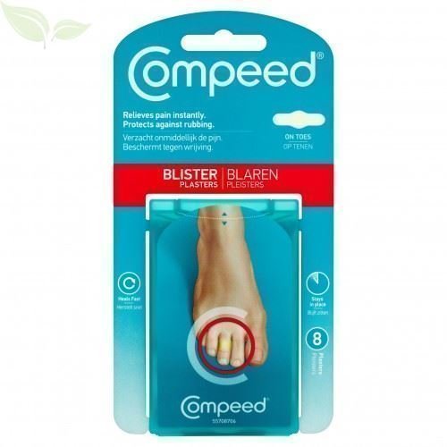 6 x Compeed Blister On Toes 8 Plasters