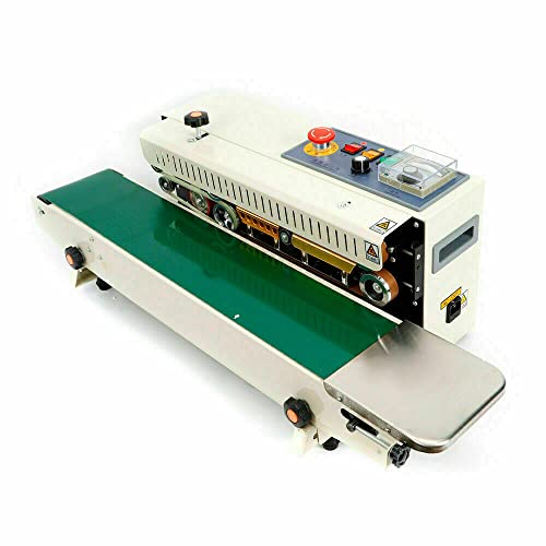Automatische Versiegelungsmaschine Plastiktasche Continuous Band Sealer FR-770 für Kunststoffbänder Auto Impulsversiegelung Maschine