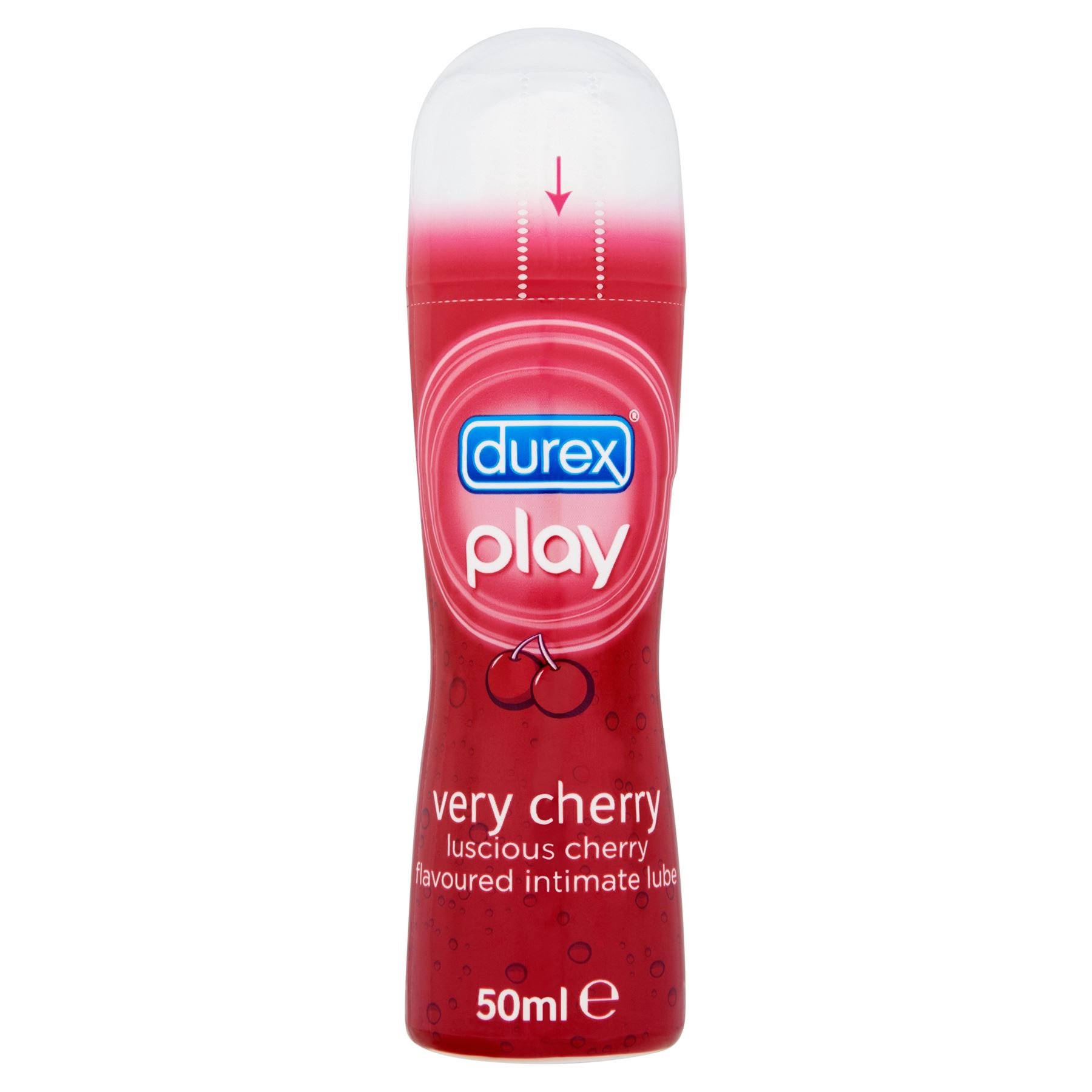 3 x Durex Play Very Cherry 50ml