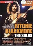 Learn to play Ritchie Blackmore - The Solos (+ CD)