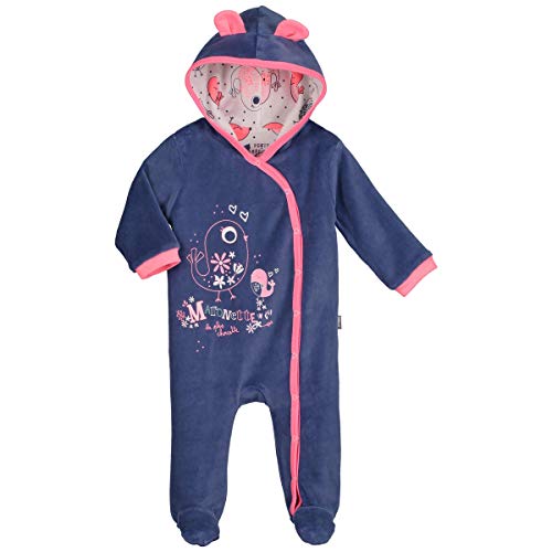 Surpyjama Baby Velours maronette - Größe - 6 Monate (68 cm)