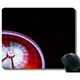 (Precision Lock Edge Mouse Pad) Abstract Art Blur Bright Color Dark Design Gaming Mouse Pad Mouse Mat for Mac or Computer