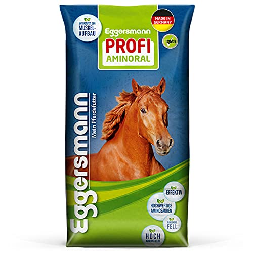 Eggersmann Profi Aminoral - Ergänzungsfuttermittel für Pferde - Zur Unterstützung Einer lockeren Muskulatur - 20 kg Sack