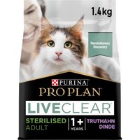 Pro Plan LiveClear Sterilised Adult Truthahn - Sparpaket: 2 x 7 kg