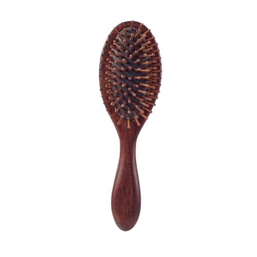 DXFBHWWS Frauen Luftkissen Haarkämme Holz Haarbürsten Kopfhaut Massage Haarbürste Haarkämme Massage Werkzeuge 8,5 × 2,5 Zoll