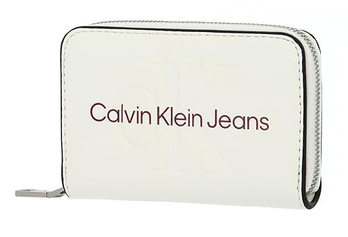 Calvin Klein Accordion Zip Around Ivory