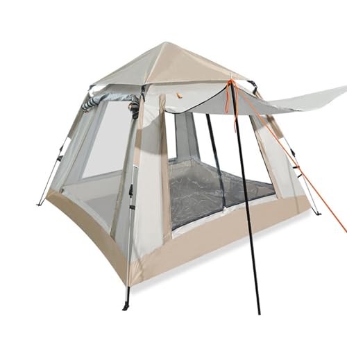 Camping Zelt Automatisches Winddicht UV-Schutz Doppelschicht Zelt 3-4 Personen Perfekt Für Strand Outdoor Reisen Wandern Camping Jagen Angeln Usw Leichtes Zelt A,210 * 210 * 150cm