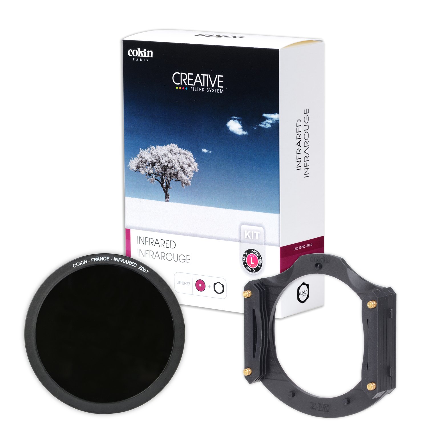 Cokin Infrared Kit U1HO 27, schwarz, Taille L (100mm)