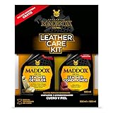 Maddox Detail 30401 Leather Care Kit-Lederpflegemittel und Lederreiniger. Enthält EIN Mikrofasertuch