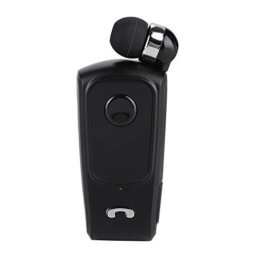 Bluetooth 4.1 Kopfhörer im Ohr, HD Noise Reduction Bluetooth Headset, kabelloser Sport-Lauf-Ohrhörer, einziehbarer Freisprech-Kopfhörer für Telefon, Business-Kragen-Clip-Stil, mit Anti-Lost-Funktion