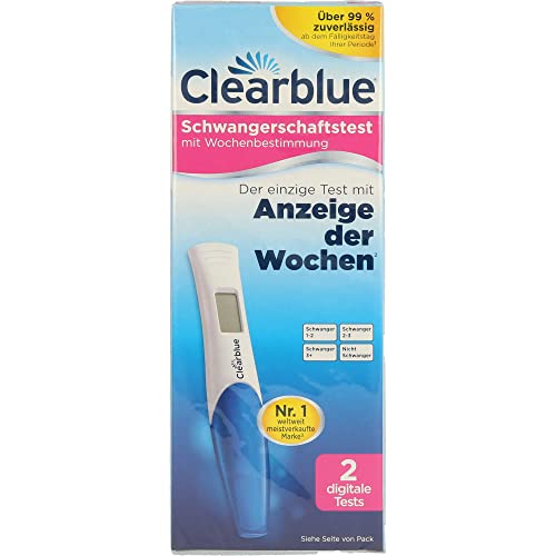 Wick Pharma/Procter & Gamble Clearblue Schwang Wochenbe, 2 Stück, 1000 g