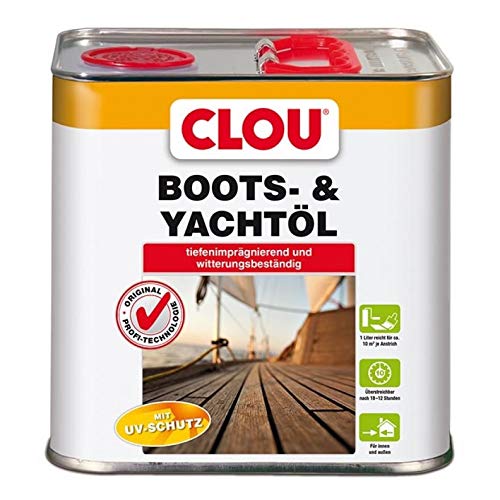 Alfred Clouth Clou Boots- & Yachtöl transparent 2,5 L