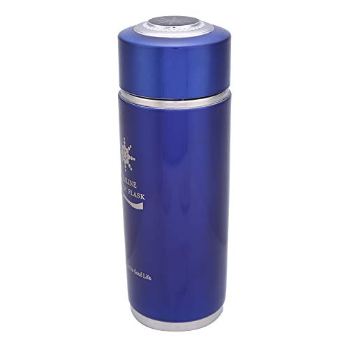 iFCOW Energy-Wasserflasche, Edelstahl, alkalische Wasserflasche, tragbar, Nano-Balance-Bio-Energie-Lonizer-Becher (blau)