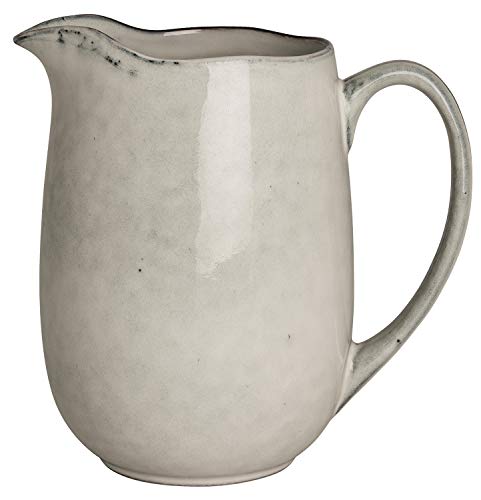 Broste Copenhagen - 14533019 - Milchkanne 'Nordic Sand' natur-creme, 1 ltr. aus Steingut