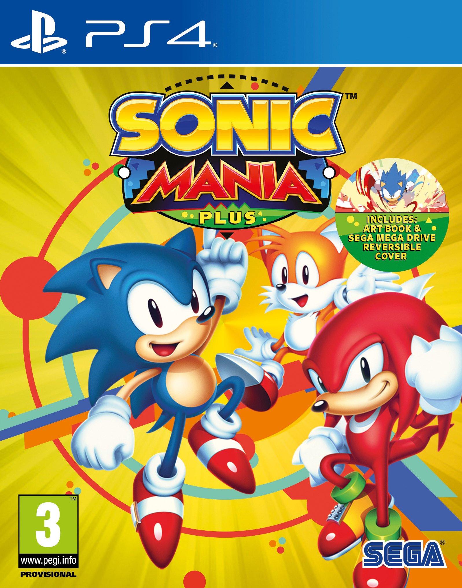 Sonic Mania Plus (PlayStation 4) [