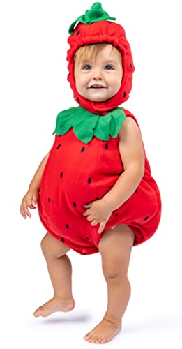 Dress up America Süßes Baby-Erdbeer-Kostüm