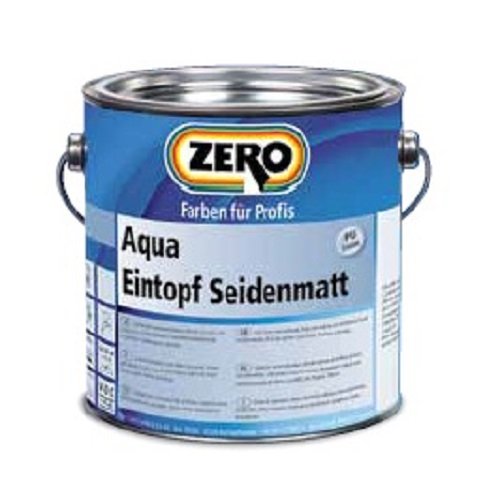ZERO Aqua Eintopf Seidenmatt weiß 750 ml