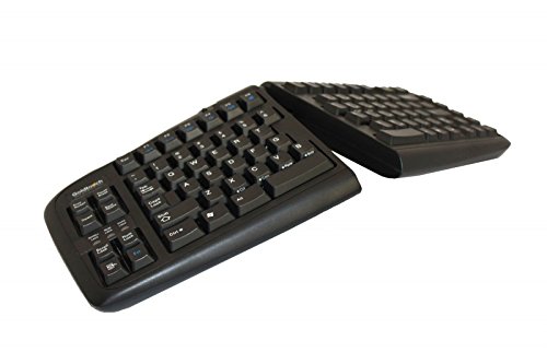 BakkerElkhuizen Goldtouch Adjustable V2 Split Tastatur, englisches Lay-Out schwarz