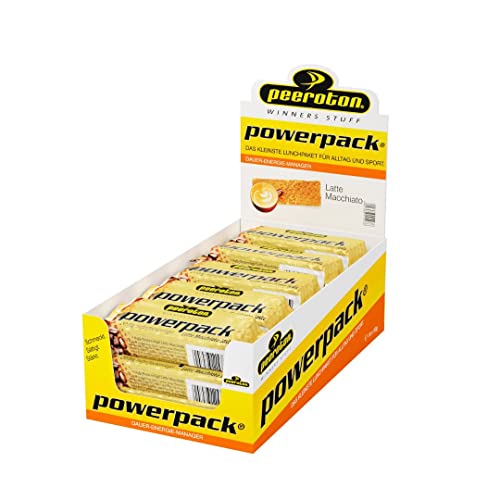 Peeroton Powerpack Riegel Latte Macchiato, 15er Pack (15 x 70 g)