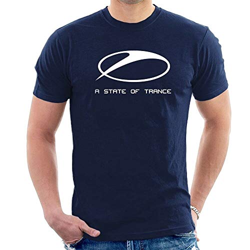 OF Armin Van Buuren A State Trance T-Shirt Progressive Trance A85 Navy L